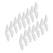 Fomiyes 15st anti-fitting oral cover nose strip face inner support frame anti-fitting cover for glasses fitting protection with glue pebbles white support frames 3D
