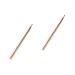 Mipcase 2pcs Double Ended Lipstick Brush Lip Travel Size Lipstick Brush Blush Brush Portable Ladies Suits Cosmetic Brush Lip Lip Brush Miss Super Soft Artificial Fiber Toolkit