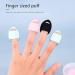 Makeup Sponge Mini Cosmetic Puff Fingertip Small Steamed Buns Finger Puff Air Cushion Mini Puff Concealer Makeup Sponge Water Drops Makeup Sponge Holder(3) - Buy Online on GoSupps.com