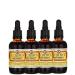 J.CROW'S Lugol's Solution of Iodine 2% 2 oz Four Pack (4 Bottles)