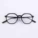 Fuqinqingoz retro polygon new reading glasses Blue lights blocking computer reader glasses tiredness alleviate flat light mirror (color: C1 size: +150) +150 C1