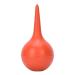 Ear Washing Ball 60ml Rubber Ear Syringe Bulb Hand Squeeze Bulb Squeeze Blowing Laboratory Tool Set of 3 Red (rubber)