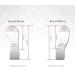 TOKILO Dental Mirror Handle with LED Light - Anti-Fog Teeth Oral Cavity Tool | 4pcs Mirrors for Precise Oral Care - Buy Online on GoSupps.com