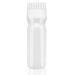 DSHYUAUOCI hair oil applicator 160 ml applicator bottle hair graduated reusable hair coloring at home suitable for hair dye at home hairdresser hairdressing salon white