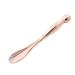 Beaupretty metal eye cream applicator zinclegation Face mask spoon spatula massage tab beauty tool for women women girls (rose gold)