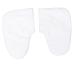 FRCOLOR Set Paraffin Bath Mitt Glove Paraffin Wax Bath Insulated Gloves Hand Gloves Paraffin Hand Liners Hand Treatment Mitts Small Mirrors for Crafts Wax Mitts Mittens Spa Hand Wax White