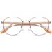 Buy Qinzhenz Oversized Reading Glasses | Anti-Blue Light Fatigue Relief Classic Flat Design | Pink +100 - International Shipping Available - Buy Online on GoSupps.com