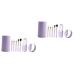 Didiseaon 2 Sets Makeup Brush Set Travel Kits for Women Makeup Brush Organizer for Vanity Powder Applicator Ladies Suits Makeup Brush Holder with Lid Blush Brush Portable Nanofiber Wool Miss