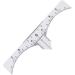Beavorty 20 Pcs Eyebrow Guide Measure Tool Eyebrow Ruler Brow Ruler Sticker Eyebrow Stencil Disposable - Buy Online on GoSupps.com