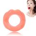 Oral Mouth Muscle Massage Tool Silicone Face Slimming Tightening Smile Trainer Lip Exerciser for Muscles Stretching Lifting Exercise Lips Traine Red