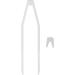 Single Tooth Brace Capital Letter H Hip Hop Teeth Decoration Halloween Tooth Accessories (Silver Color) - Buy Online on GoSupps.com