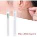 60Pcs Purple Pierced Ear Hole Cleaning Set Ear Hole Cleaner Herb Solution Paper Floss Ear Hole Aftercare Tools Kit Disposable Earrings Hole Cleaner - Buy Online on GoSupps.com