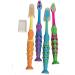 4-Pack Kids Extra Soft Bristle Toothbrush Set with Suction Base and Travel Covers - Buy Online on GoSupps.com