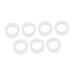DRESSOOS 8 Rolls Eyelash Tape Eye Skin Tape Eye Eye Skin Cover Lash Extension Tape Lash Extensions Supplies Eye Protection Extension Belt Non-woven Fabric White 4X4X1.25CM White