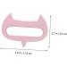 Fomiyes 4-Piece Acupuncture Hand Massager - Silicone Stress Relief Massage Device for Head & Neck | Pink Scalp Brush - Buy Online on GoSupps.com