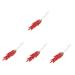 FAVOMOTO 4pcs Chili Skewers Home Accents Decor Home Decor Kinderwagen Toys Vegetables Decorative Fake Chili Props Simulated Chili Miniature Decorate Accessories Model Ornaments Metal Red 8.00X1.80X1.80CMx4pcs Redx4pcs