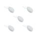 5 Set of Rubbing Stone Feet Removing Dead Skin Calluses Grinding Tools Volcanic Rock Massage Pedicure 5 Set of (Grey)