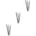 Angoily 3pcs 2 1 Eyebrow Pen Gothic+mirror Eyebrow Pencils Eyebrow Brush To Rotate Five Colors - Buy Online on GoSupps.com