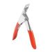 Professional Nail Art Nail Clippers U-Shaped Stainless Steel Nail Clippers DIY French Style Suitable for Professionals and Family Individuals (Color : Red)