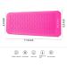 ANGENIL Silicone Mat Pouch for Professional Hair Straightener/Curling Iron 2 in 1 Titanium Ceramic Flat Iron/Curling Wand Pink - Buy Online on GoSupps.com