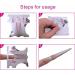 VNC 200Pcs Silver Nail Form Stickers for Stiletto Nail Tips - Manicure Extension Tool - Buy Online on GoSupps.com
