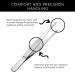 Surgical Stainless Steel Blunt Tip Tweezers for Eyebrows, Facial Hair, and Ingrown Hairs - Buy Online on GoSupps.com