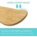 BESIY Blank Skateboard Deck 8.0 Inch Maple Board for Skating - Buy Online on GoSupps.com