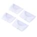 FOMIYES 2 Pair Forefoot Cushion Sebs Toe Shoe Cover with Hole Sebs Toe Cover Sebs Toe Seperator White M