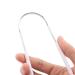 BBASILIYSD 1PCs Steel Tongue Scraper Cleaner Tongue Brush Remove Tongue Coating De Langue Gratte Lengua Toothbrush Limpiador