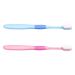 Kombiuda extra soft toothbrush 2st toothbrush toothbrush with soft bristle children's toothbrush toothbrush for adult tools for oral care after the birth cleaning brush