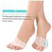 Bunion Corrector Socks - Toe Separators for Hallux Valgus Relief | Forefoot Cushion Pads for Toe Alignment | Men & Women - Buy Online on GoSupps.com
