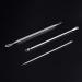 Acne Needles 1set(3pcs) Professional Acne Needles Blackhead Remover Kit Stainless Steel Pimple Extractor - Buy Online on GoSupps.com