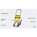Foldable Ambulance Firefighter Evacuation Lift Single Person Operation 400Lbs Capacity 0102 - Buy Online on GoSupps.com