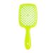 Comb Women's Scalp Massage Comb Hair Brush Women's Hollowed Out Home Salon Hair Styling Tool Comb Wide Tooth Comb (Color : Fluorescent green)