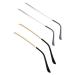 Plafope glasses 2 pairs of glasses strap metal glasses substitute Timer replacement glasses replacement glasses replacement metal legs sunglasses metal glasses glasses bone glass