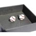 Baseball Stud Earrings Set - 2 Pairs (Small) - Buy Online on GoSupps.com