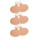 ULTECHNOVO 3 Pairs Forefoot pad Pads for Women high Heel Liner Insert Metatarsal Pads Women Metatarsal Cushions Insoles for Heels Forefoot Cushion Man high Heels Invisible Socks sebs