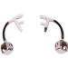 Replacement nasal cushion holder made of metal nose bridge replacement nose cushion holder made of metal nose bridge 1 pair of silver metal-plug-in-glasses-nasal cushion arm replacement glasses-nose padding arm holder glasses