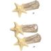 Limtula Superlatives Clear Acrylic Starfish Hairpin for Woman Cute Sweet Style Charm Hair Clip Aesthetics Clear Hair Accessories 2P - Buy Online on GoSupps.com