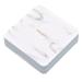 Healeved contact lens container container for contact lenses contact cleaner housing contact housing cleaning travel case for contact lenses contact case holder white colored contact lenses square