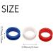 50 Pieces of Silicone Finger Rings for Any Scissors Insert Hair Cutting Styling Tools Accessories Mixing Colors - Buy Online on GoSupps.com