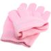 1Pair Moisturizing Spa Gloves Soft Cotton Gel Lining Gloves with Plant Essential Oil and Vitamin E Beauty Gloves for Dry Rough Hands Skin(Pink) Cotton Gloves for Eczema isturizer - Buy Online on GoSupps.com