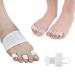 Bunion Corrector Pack of 4 Toe Separators Bunion Splint Toe Straightener Cushion Pads for Mallet Toes Hammer Toe and Overlapping Toes
