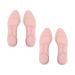Beaupretty 2 Pairs Exercise Insert Pad Comfortable Insoles Massage Insoles Absorption Pad Sponge Insoles Breathable Insert Pad Pink 25X8.8cm