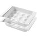 GLEAVI 4 Pcs Refrigerator Storage Box White Eiffel Tower Decor Fridge Fruit Storage Holder Pull-out Crisper - Buy Online on GoSupps.com