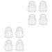 PRETYZOOM 8 Pcs Mini Gourd Mold Buddha Statue Baby Vegetable 5x3.5cmx2pcs Transparent Colorx2pcs