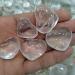 Natural Crystal Rough 5 Pieces Natural Clear White Heart Quartz Crystal Reiki Stones - Buy Online on GoSupps.com
