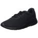 Nike Women's Low-Top Trainers Sneaker 9 Black/Black/White