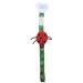 Zigozago - Pacifier chain made of fabric with a 3D ladybug