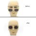 Silicone Nose Pads for Glasses - 12 Pairs Anti-Slip Adhesive Cushions for Sunglasses - Transparent Comfort & Support - Buy Online on GoSupps.com